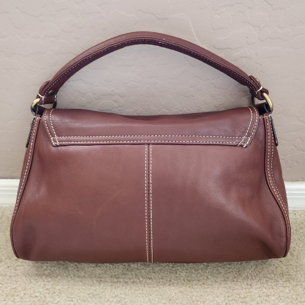 NWOT Talbots leather handbag - Picture 4 of 10